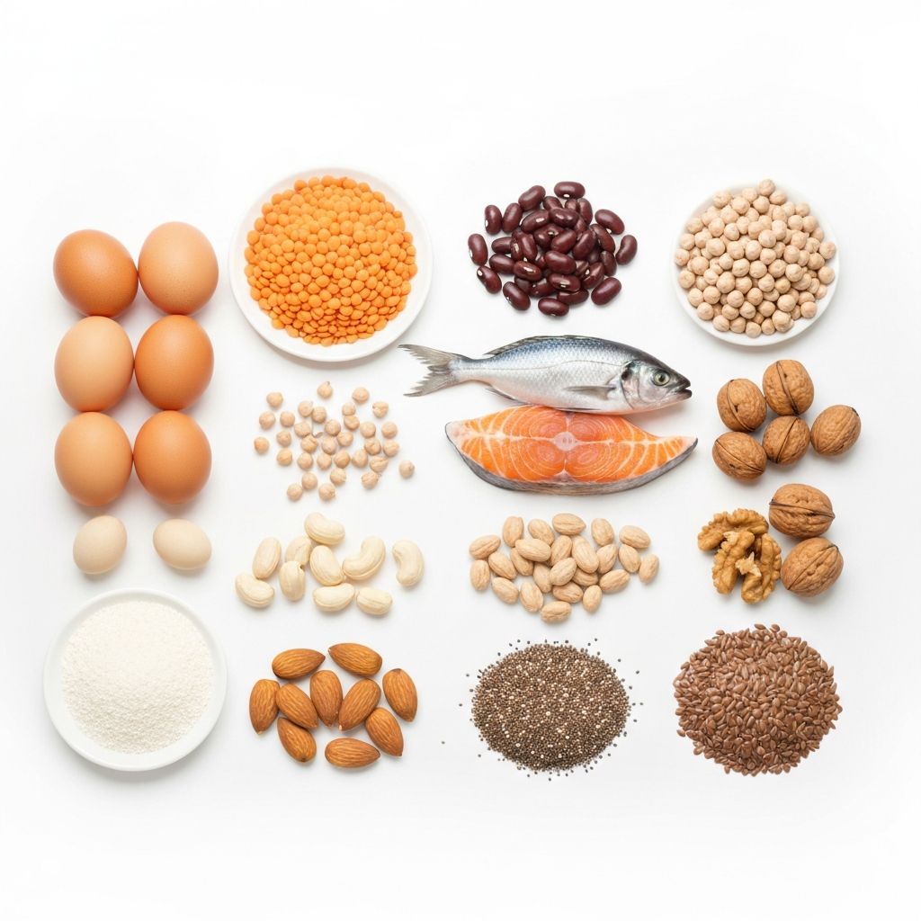 Proteinreiche Lebensmittel